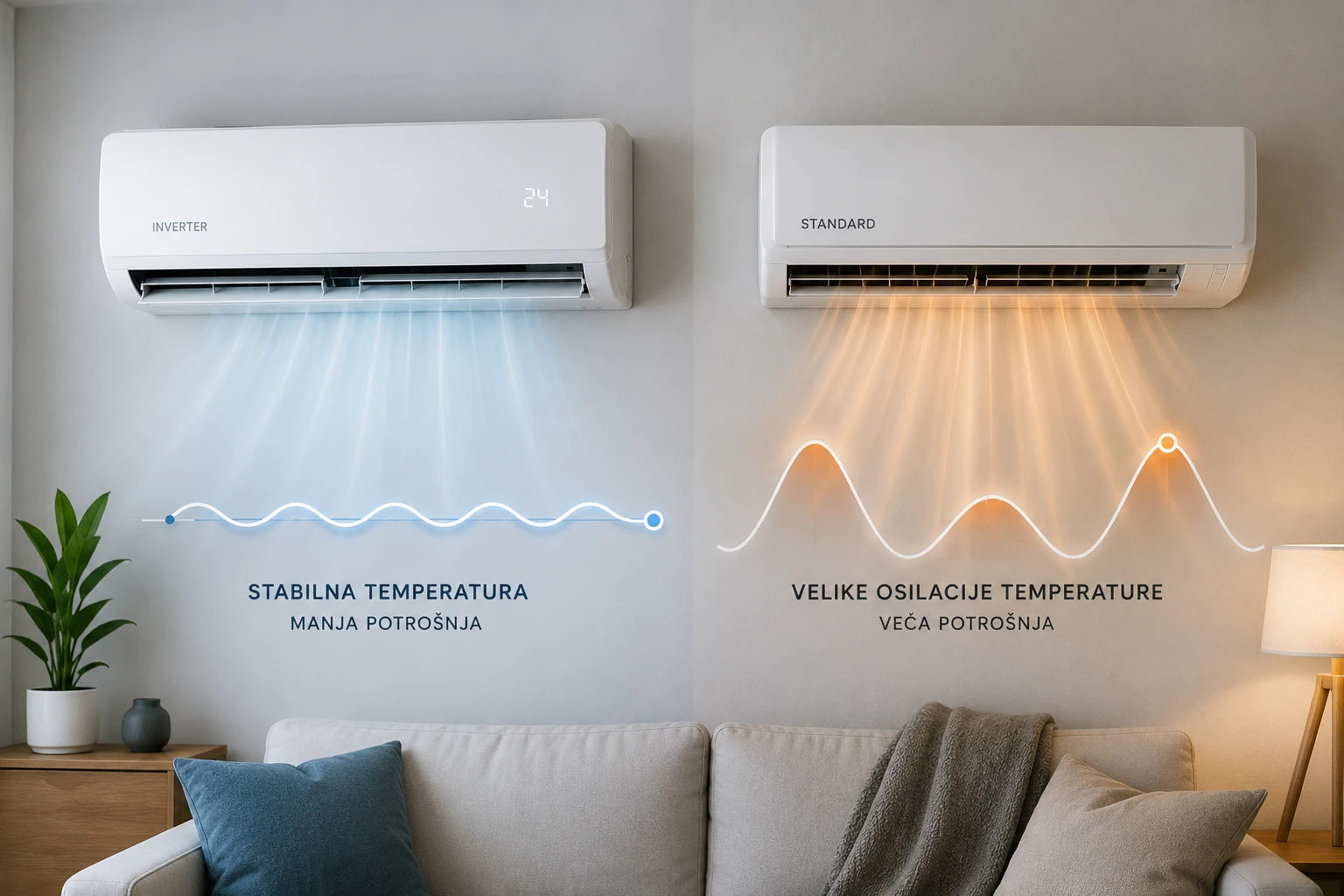 Inverter ili obična klima? Razlike koje vam mogu uštedjeti stotine maraka.